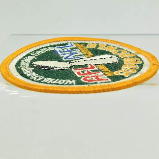 1968 Super Bowl II Patch Packers/Raiders image number 3