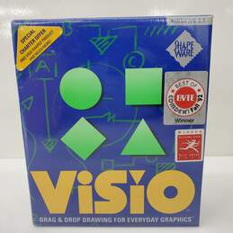 ViSio Drag & Drop Drawing ShapeWare Windows 3.1 Vintage Software - Sealed
