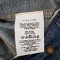NWT Pilcro & The Letter Press WM's Petite Blue Denim & Leather Trim Jean Jacket Size XS image number 4