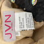 Womens Black Sleeveless Lace Beaded V-Neck Cutout Back Zip Maxi Dress Sz 00 image number 7