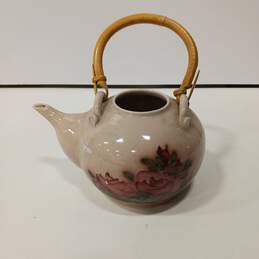 Vintage Floral Pattern Ceramic Teapot/Home Decor alternative image
