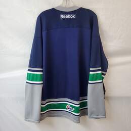 Reebok Seattle WHL Jersey Dark Blue & Green Size XXL alternative image
