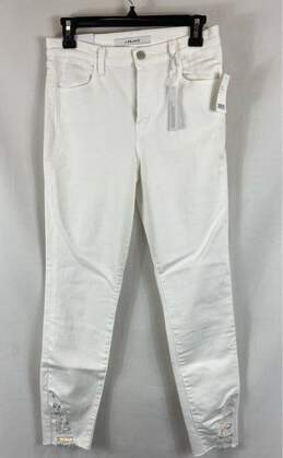 J Brand White Casual Dress - Size SM