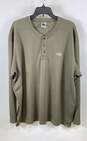 The North Face Men Olive Green Quarter Button Up Long Sleeve Shirt XXL image number 1