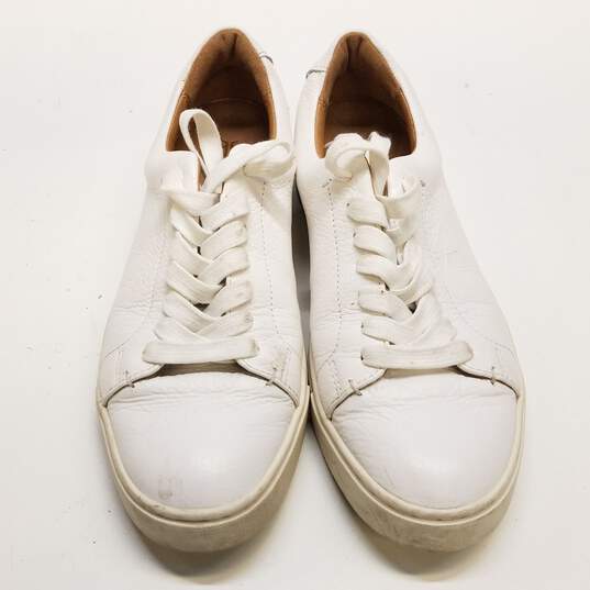 Frye Leather Low Sneakers White 8 image number 5