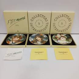 Set of 3 Assorted Vintage Royal Doulton Collectors Plates IOB