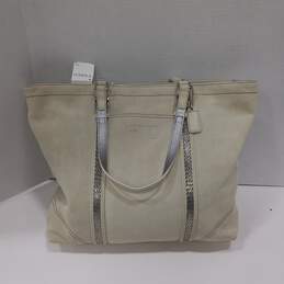 Authentic COACH Suede Leather Tote Bag NWT alternative image