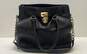 Michael Kors Hamilton Black Leather Shoulder Satchel Bag image number 1
