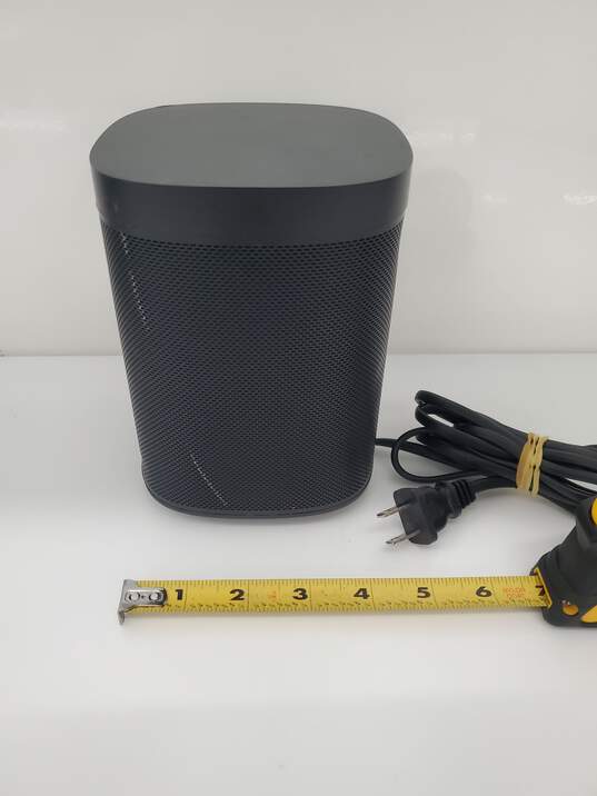 Sonos One (Gen 1) Voice Controlled Smart Speaker - Black image number 2