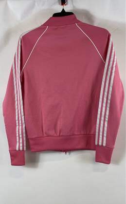 Adidas Women's Pink Track Jacket- XS NWT alternative image