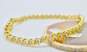 14K Yellow Gold 3.52 CTTW Diamond Tennis Bracelet 15.3g image number 3