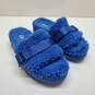 Ugg Classic Blue Fluffita Sandals Size 9 image number 1