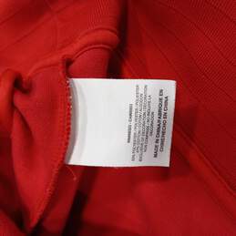 Men's Red Athletic Zip Up Jacket Size Medium alternative image