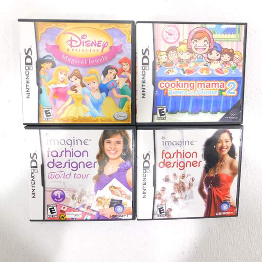 Nintendo DS W/ 8 Games - Nintendogs - Cooking Mama 2 image number 7