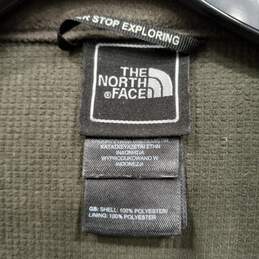 The North Face Men's Olive Green Fleece Jacket Size S alternative image