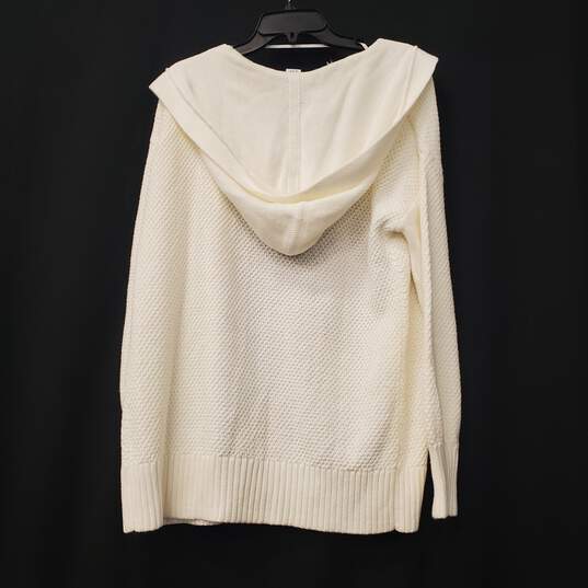 GAP Women Ivory Knit Sweater SP image number 2