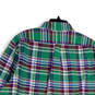 NWT Mens Multicolor Plaid Big Pony Long Sleeve Button-Up Shirt Size XL image number 4