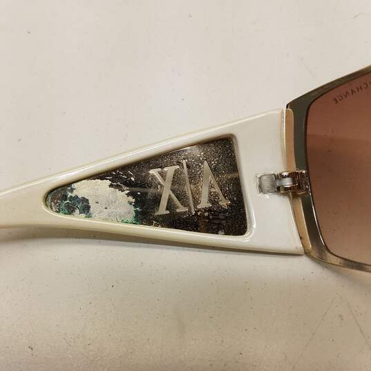 Armani Exchange White Brown Gradient Sunglasses image number 8