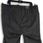 NWT Mens Gray Flat Front Straight Leg Slash Pocket Ankle Pants Size 42W L36 image number 4