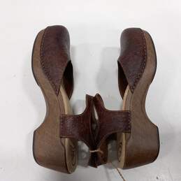 Dansko Women's #9840537000 Brown Leather Mary Jane Sandals Size 40 alternative image