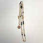 Designer Kate Spade Gold-Tone Long Link Chain Necklace With Dust Bag image number 3