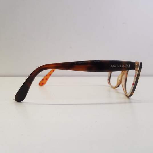 D&G Tortoise Polka Dot Oval Eyeglasses (Frame) image number 6