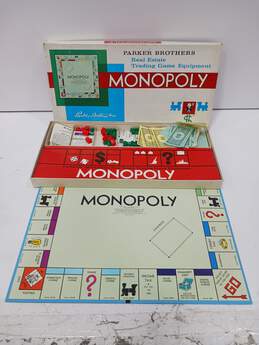 Vintage Parker Brothers Monopoly Board Game IOB