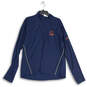 Mens Blue NFL Chicago Bears Long Sleeve Football Athletic Jacket Size XXL image number 1