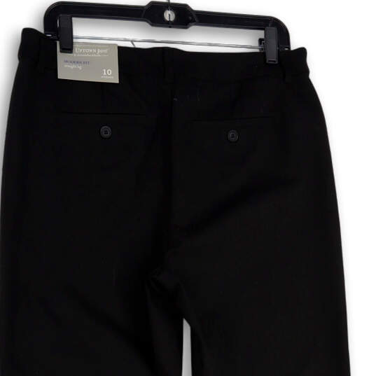 NWT Womens Black Modern Fit The Uptown Chino Pants Size 10 Average image number 4