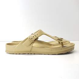 Birkenstock Gizeh EVA Gold Thong Sandals Shoes Women's Size 8 M