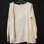 GAP Women Ivory Knit Sweater SP image number 1