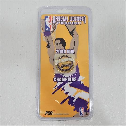 Factory Sealed 2000 NBA Champions Los Angeles Lakers Enamel Pin PSG Lot image number 4