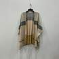 Womens Multicolor Colorblock Knitted Open Front Cardigan Sweater Size XS/S image number 1