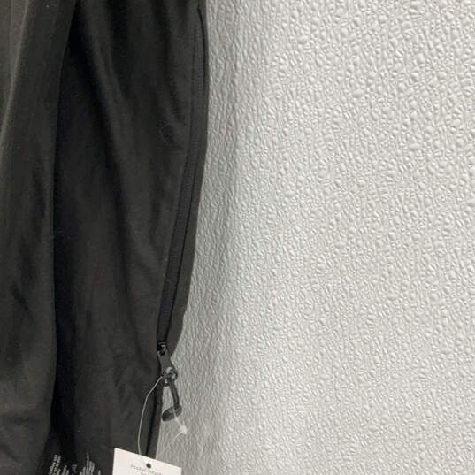 NWT Womens Black Multifunctional Zipper Pocket Neck Warmer Infinity Scarf image number 3