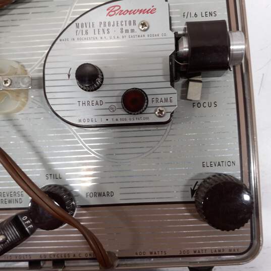 Vintage Kodak Brownie 8mm Movie Projector Model I image number 4