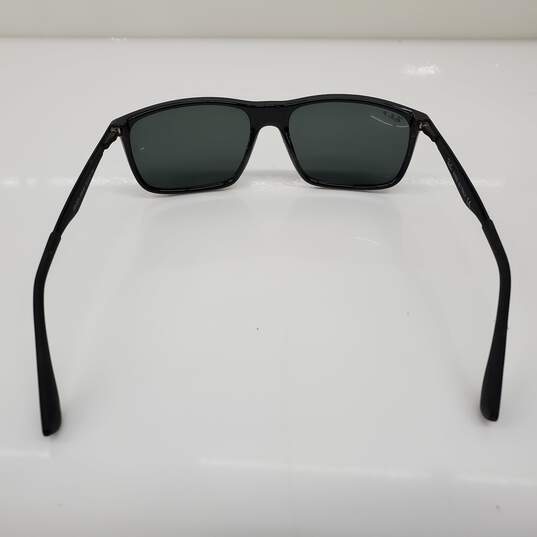 Ray-Ban Matte Black Lightweight Polarized Sunglasses RB4228 image number 3