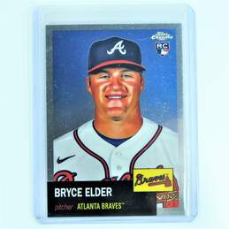 2022 Bryce Elder Topps Chrome Rookie Atlanta Braves