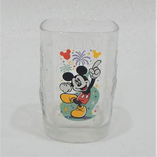 McDonald's Disney World Mickey Mouse Magical Kingdom Drinking Glasses Set Of 4 image number 2