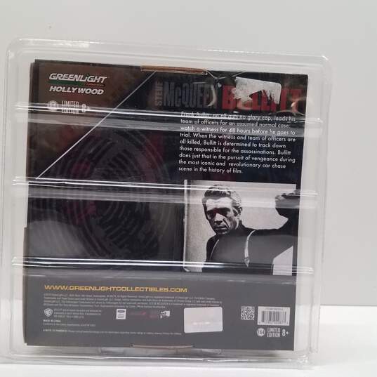 Steve McQueen Bullitt Greenlight 1:64 4-Car Collector Set w/ Film Reel Case NIP image number 2
