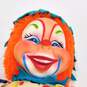 Vintage Rushton Rubber Face Clown Stuffed Plush Doll image number 3