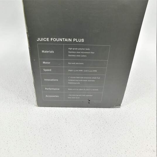 Breville Juice Fountain Plus Open Box Sealed Contents image number 7