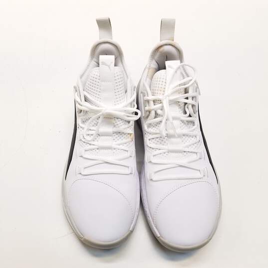 Puma Uproar Core White Glacier Grey Athletic Shoes Men's Size 11 image number 5