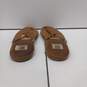 Bruno Magli Unisex Brown Leather Slipper Size 9 w/Matching Case image number 3