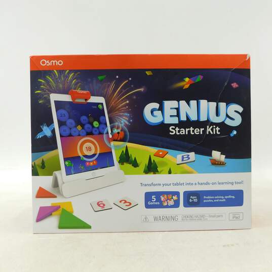 Osmo Genius Educational Games Starter Kit - Brand New - 5 Games - Ages 6-10 image number 1
