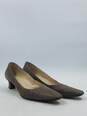 Authentic Bruno Magli Taupe Pumps W 9.5AA image number 3