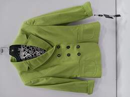 Women's Tahari Lime Green Suit Jacket Size 6