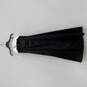 NWT Womens Black White Strapless Zip Bridesmaid Ball Gown Dress Size 9/10 image number 1