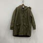 Mens Green Long Sleeve Hooded Insulated Full-Zip Parka Jacket Size 3X image number 1