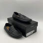 NIB Mens M22420 Black Leather Moc Toe Slip-On Loafer Shoes Size 11 M image number 6