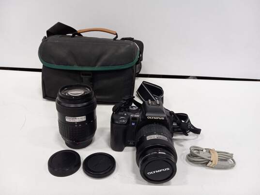 Bundle of Olympus Evolt E-500 14-45mm Camera with 40-50mm Lens & Accessories image number 1
